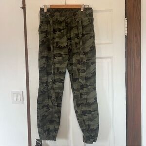 High rise Army Pants with Tie Waist